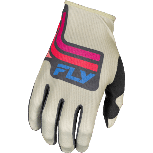 LITE VICE GLOVES LIGHT GREY/PINK/CORAL