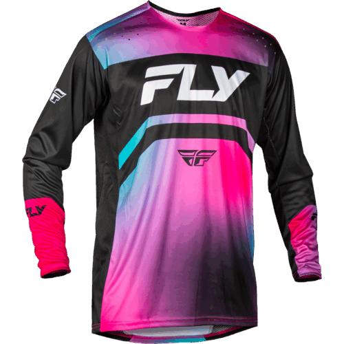 RAYCE BICYCLE JERSEY FUSCHIA/BLACK/TEAL