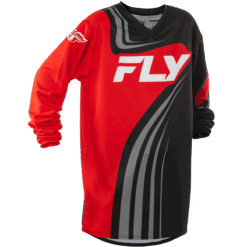 YOUTH F-16 JERSEY BLACK/RED/WHITE