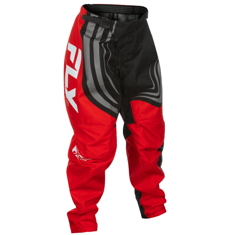 YOUTH F-16 PANTS BLACK/RED/WHITE SZ
