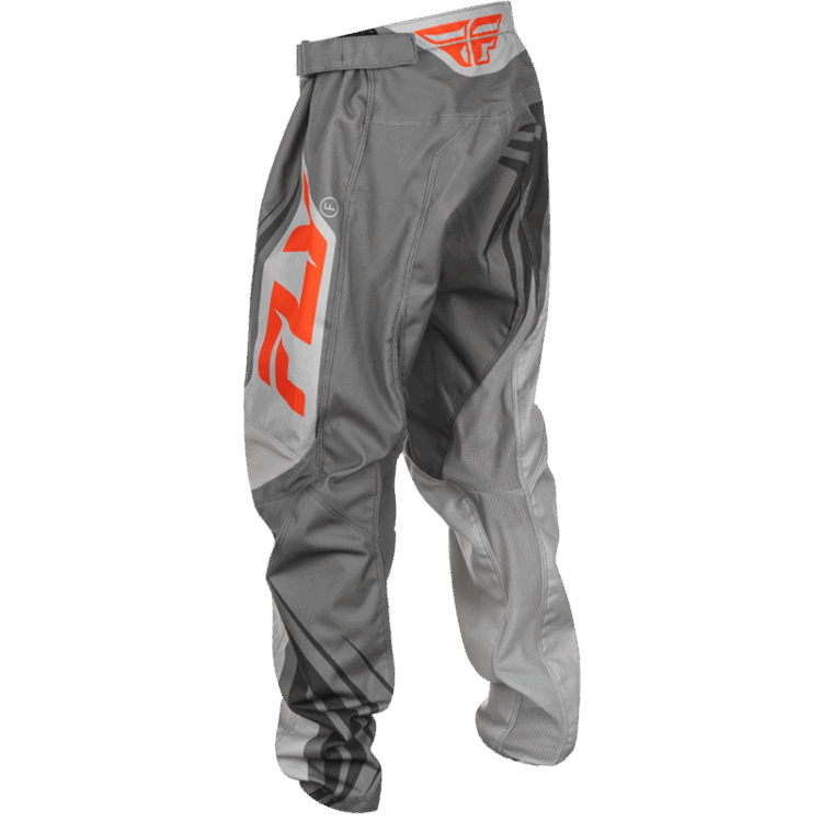 YOUTH F-16 PANTS GREY/ORANGE SZ - Image 3