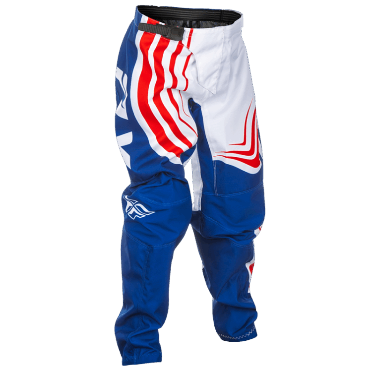 YOUTH F-16 PANTS RED/WHITE/BLUE SZ