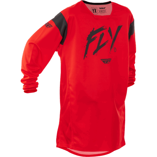 YOUTH KINETIC STOKE JERSEY RED/BLACK - Image 2