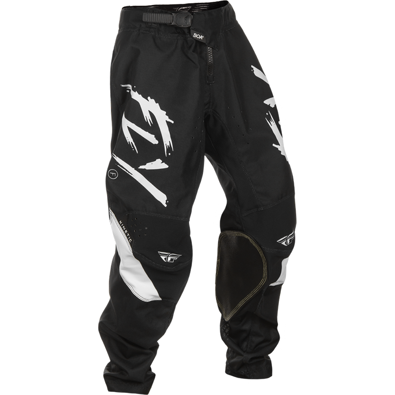 YOUTH KINETIC STOKE PANTS BLACK/WHITE SZ - Image 2