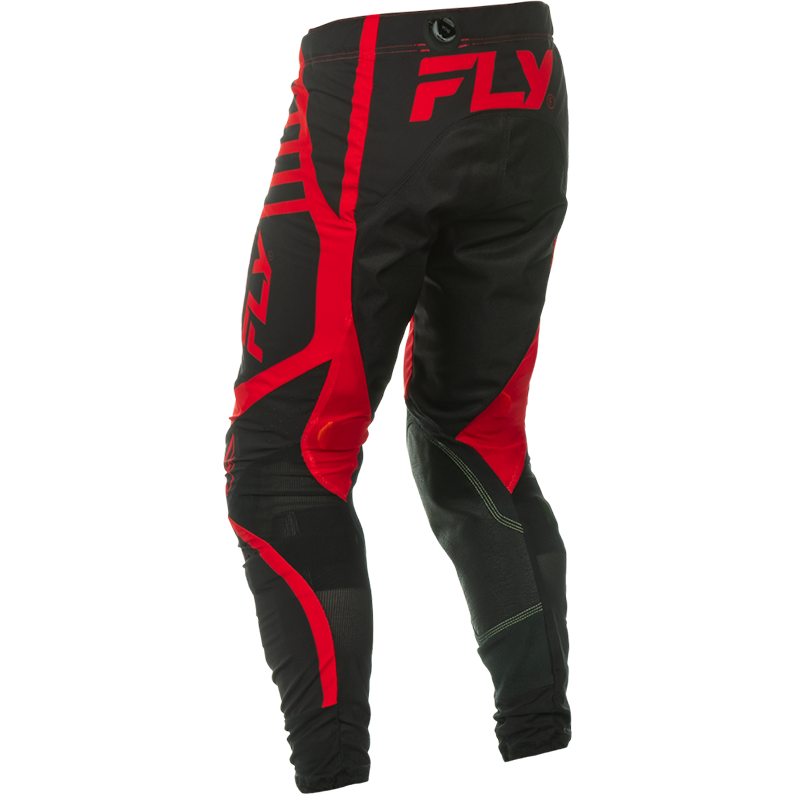 YOUTH LITE PANTS BLACK/RED SZ - Image 3