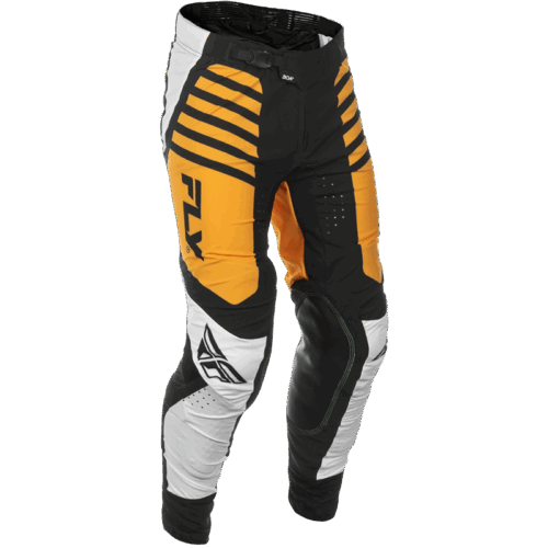 YOUTH LITE PANTS WHITE/BLACK/MUSTARD SZ