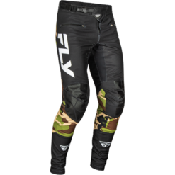 YOUTH RAYCE BICYCLE PANTS BLACK/CAMO SZ