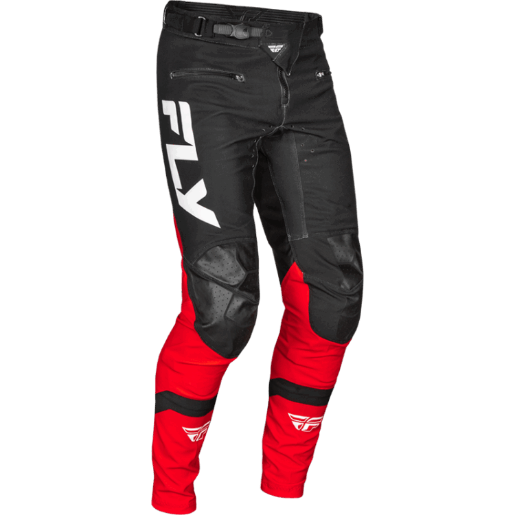 YOUTH RAYCE BICYCLE PANTS RED/BLACK/WHITE SZ