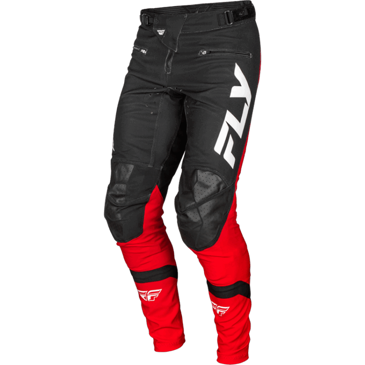 YOUTH RAYCE BICYCLE PANTS RED/BLACK/WHITE SZ - Image 5