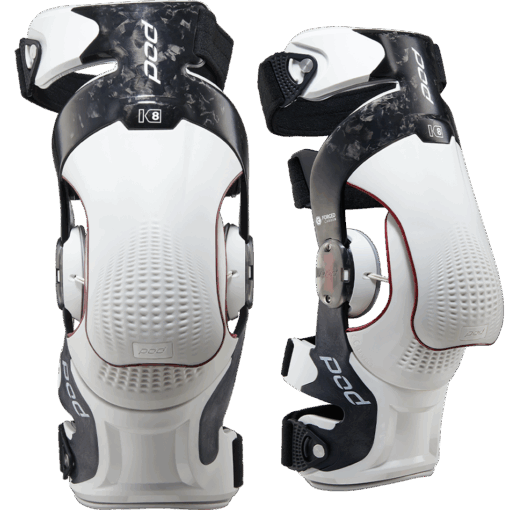 K8 3.0 KNEE BRACE CARBON (PR) CARBON/WHITE