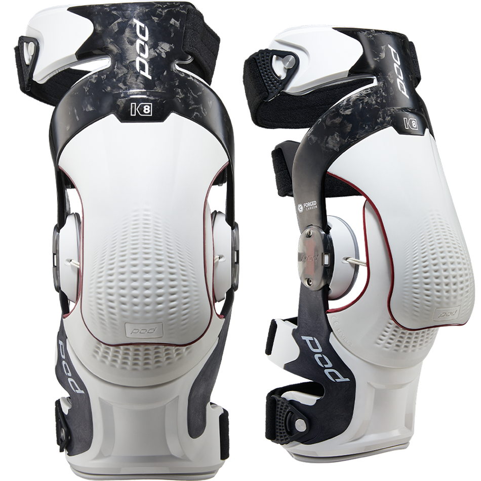 K8 3.0 KNEE BRACE CARBON (PR) CARBON/WHITE