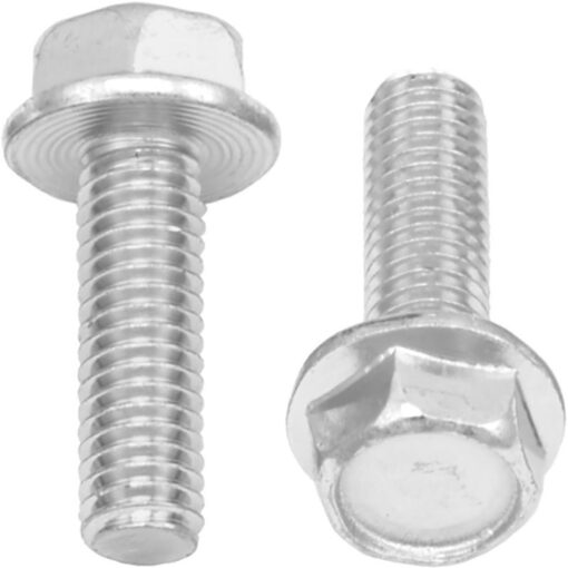 10MM HEX HEAD FLANGE BOLTS 6X1.0X20MM 10/PK - Image 2