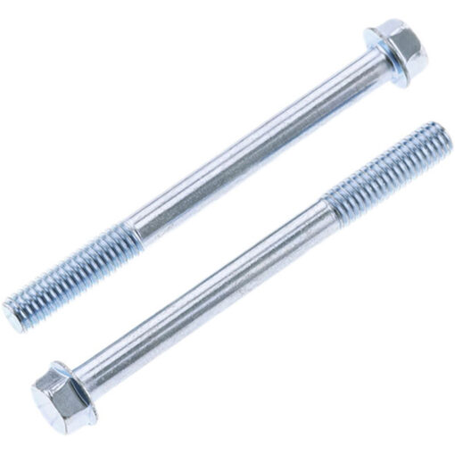 8MM HEX HEAD FLANGE BOLT 6X1.0X0X65MM 10/PK
