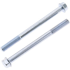 8MM HEX HEAD FLANGE BOLT 6X1.0X0X70MM 10/PK