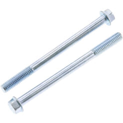 8MM HEX HEAD FLANGE BOLT 6X1.0X0X75MM 10/PK
