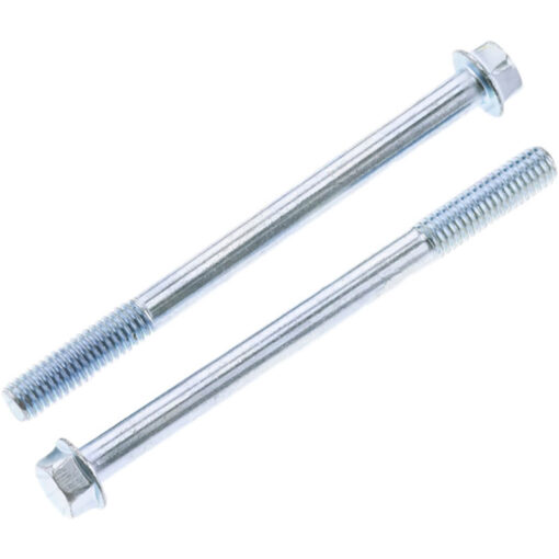 8MM HEX HEAD FLANGE BOLT 6X1.0X0X75MM 10/PK