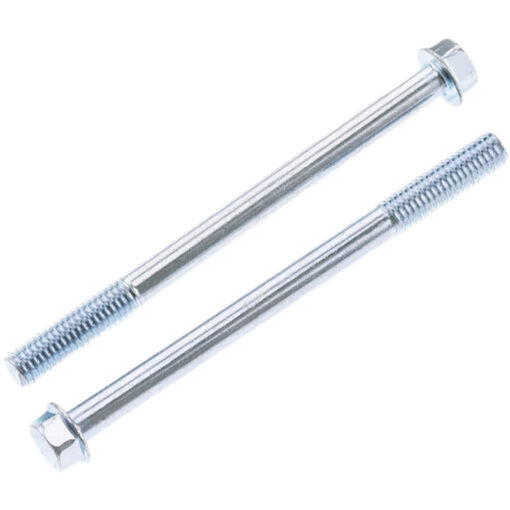 8MM HEX HEAD FLANGE BOLT 6X1.0X0X80MM 10/PK