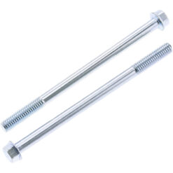 8MM HEX HEAD FLANGE BOLT 6X1.0X0X90MM 10/PK