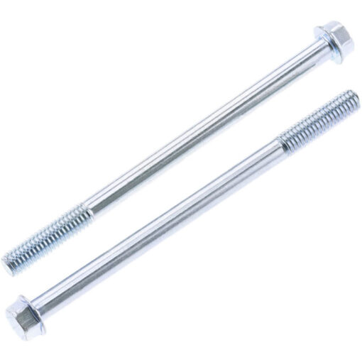 8MM HEX HEAD FLANGE BOLT 6X1.0X0X90MM 10/PK