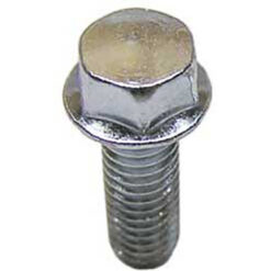8MM HEX HEAD FLANGE BOLTS 6X1.0X12MM 10/PK