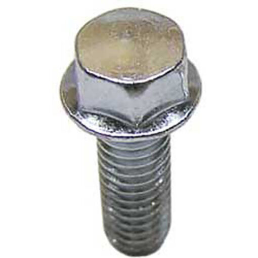 8MM HEX HEAD FLANGE BOLTS 6X1.0X14MM 10/PK
