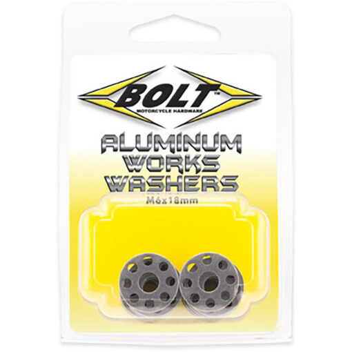 ALUMINUM WORKS WASHERS 18MM 10/PK