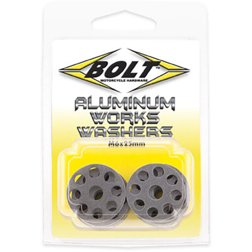 ALUMINUM WORKS WASHERS 6X25MM 10/PK