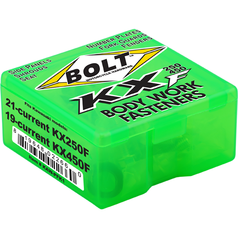 Fastener (kit de tornillos) BOLT Kawasaki KX250X KX450X KX250F KX450F 2019-2025 KAW-PFK1