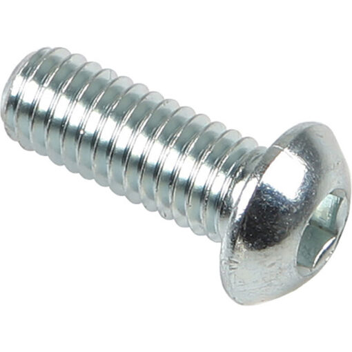 BUTTON HEAD ALLEN BOLTS 6X1.0X12MM 10/PK