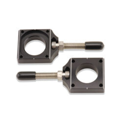 CHAIN ADJUSTER BLOCKS  BLACK Suzuki RM-Z250 RM-Z450 2004-2017