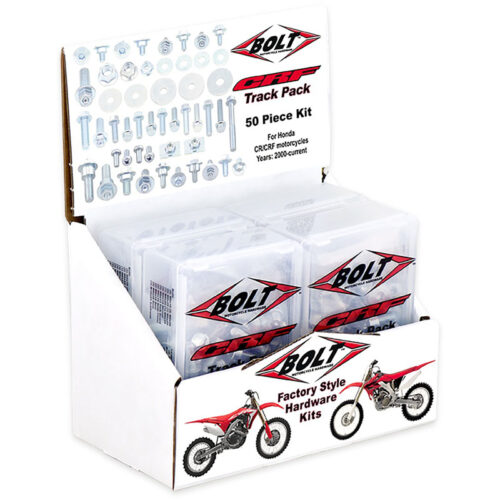 CRF TRACK PACK 6/PK DISPLAY Honda CRF450R CRF250R CRF230F CRF230L CRF230M CRF250X CRF450X 2003-2013
