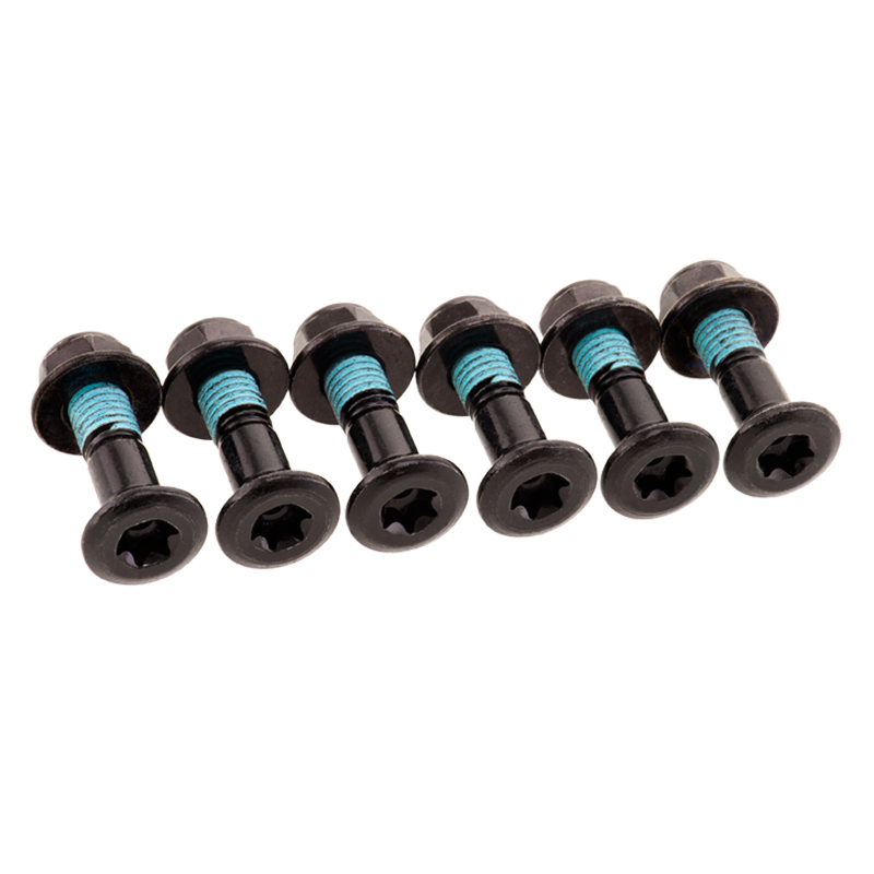 EURO STYLE HUB-SAVERS BLACK SPROCKET FASTENING KIT