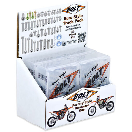 EURO STYLE TRACK PACK II 6/PK DISPLAY