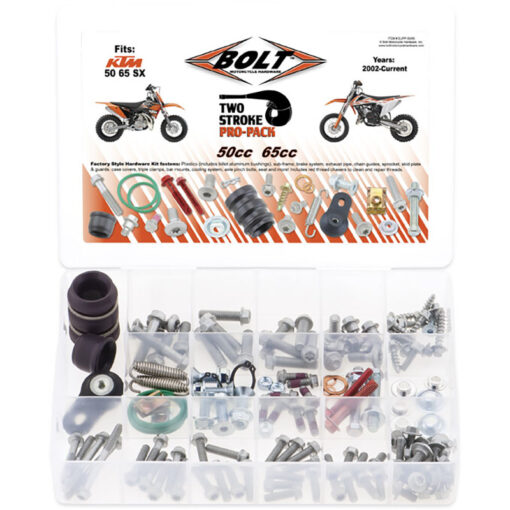 EURO STYLE TWO STROKE PRO-PACK KTM Husqvarna Gas-Gas 50 SX 65 SX 65 XC TC 50 TC 65 MC 65 MC 50 2002-2025
