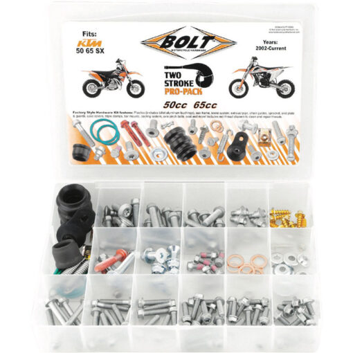 EURO STYLE TWO STROKE PRO-PACK KTM Husqvarna Gas-Gas 50 SX 65 SX 65 XC TC 50 TC 65 MC 65 MC 50 2002-2025 - Image 2