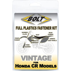 FULL PLASTIC FASTENER  Honda CR500R 1990-2001