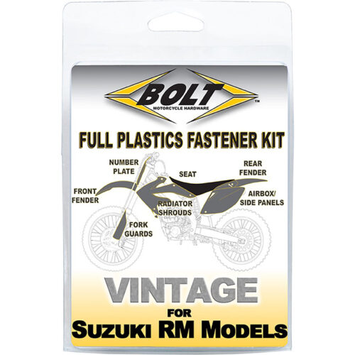 Full Pla (kit de tornillos) BOLT Suzuki RM250 RM125 1989-1992 SUZ-8992102