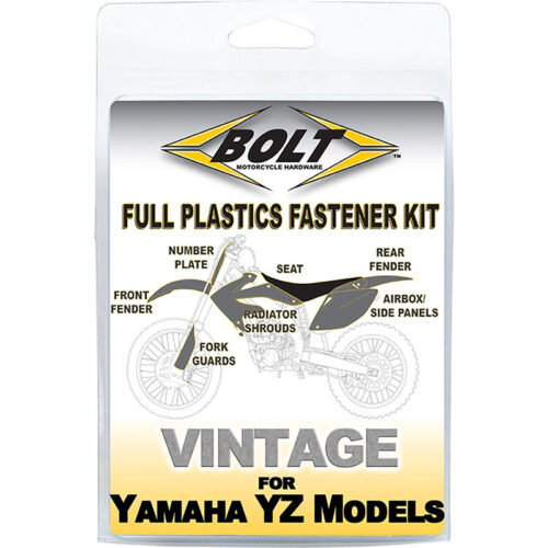 Full Pla (kit de tornillos) BOLT Yamaha YZ125 YZ250 1996-2001 YAM-9601104