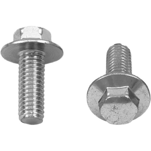 HEX BOLTS W/14MM FLANGE M6X16MM 10/PK