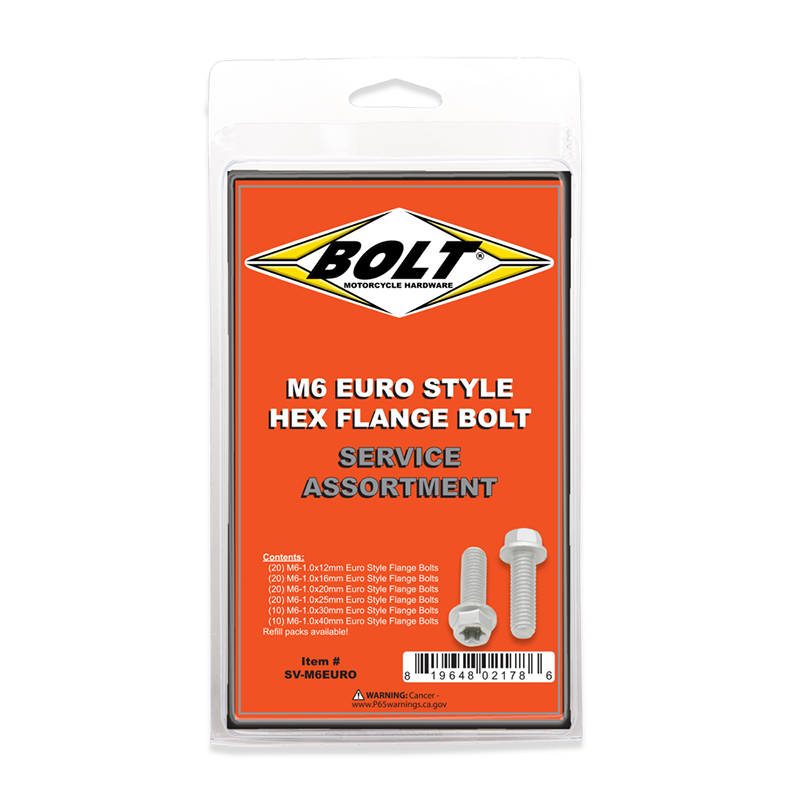 M6 Euro (kit de tornillos) BOLT SV-M6EURO