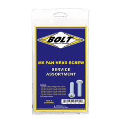 M6 PAN HEAD PHILLIPS ASSORTMENT 120 PIECE KIT