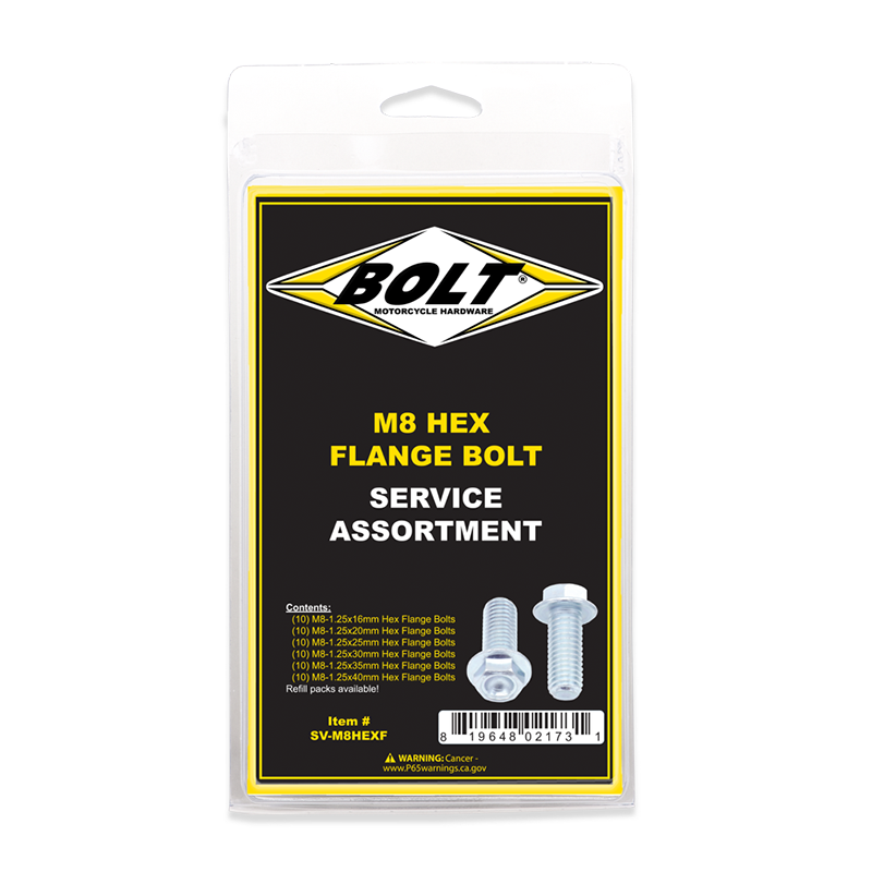 M8 10mm (kit de tornillos) BOLT SV-M8HEXF