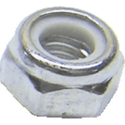 NYLON LOCK NUTS 6MM 10/PK