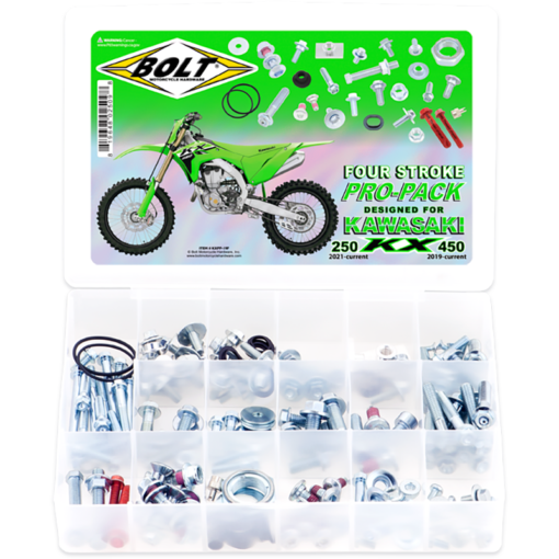 PROPACK KAWASAKI 4 STK KAW KX250/450F