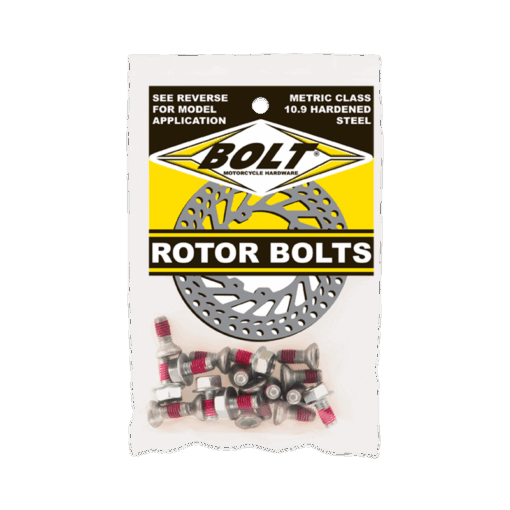 ROTOR BOLTS  Yamaha YZ250FX YZ250X YZ450FX YZ426F YZ80 YZ400F WR250 WR500 YZ125 YZ250 YZ250F YZ450F YZ85 WR250F WR450F YZ125X 1989-2024