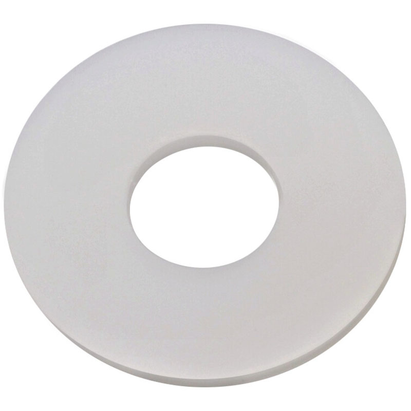 SEMI-TRANSPARENT NYLON WASHER 6X16MM 10/PK