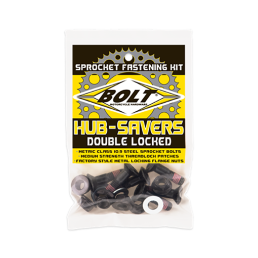 SPROCKET FASTENERS BLACK 6/PK Yamaha Kawasaki Suzuki YZ250FX YZ250X YZ450FX KX250F KX450F KX250 KX125 KX500 RMX450Z RM-Z250 RM-Z450 RM250 RM125 WR426F YZ426F WR400F YZ400F YZ125 YZ250 YZ250F YZ450F WR250F WR450F 1974-2018 - Image 2