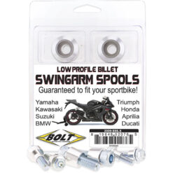 SWINGARM SPOOLS SILVER