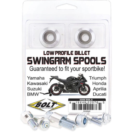 SWINGARM SPOOLS SILVER