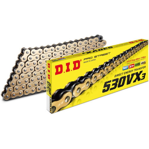 CHAIN 530VX3 120L GOLD